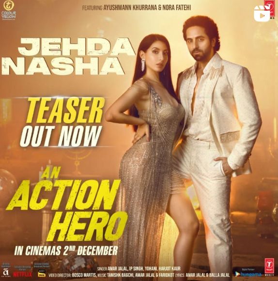 Jedha Nasha, an item song with Ayushmann Khurrana