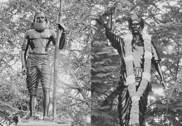 Golden globe nominations RRR | Alluri Sitarama Raju (left) and Komaram Bheem (right), the real-life Indian revolutionaries whose lives were fictionalised in the film | Image credit to Wikipedia