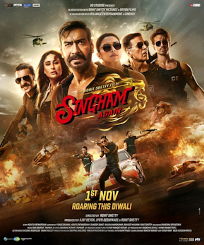 Singham Again poster ANA Times Singham Again Poster