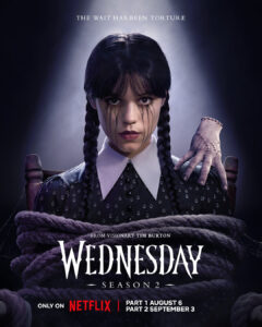 Wednesday Season 2 premieres August 6 on Netflix. See release time, episodes, cast, and what’s new in Jenna Ortega’s gothic fantasy series.
