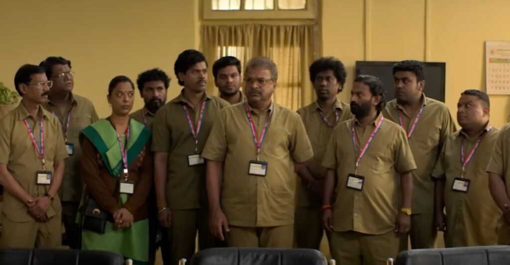Veteran actress Rohini Hattangadi delivers a masterclass in restraint, her presence alone carrying decades of cinematic weight. On the other end of the spectrum, Bharat Jadhav and Siddharth Jadhav provide flickers of levity without ever disrupting the film’s emotional core and add depth to the plot. Deepak Shirke and Shrikant Yadav round out the cast with raw, believable performances. Because of this, the entire cast skilfully balanced the story, educating the BMC employees about how sometimes people in Indian society disparage and judge them based on their cast, race, and appearance.